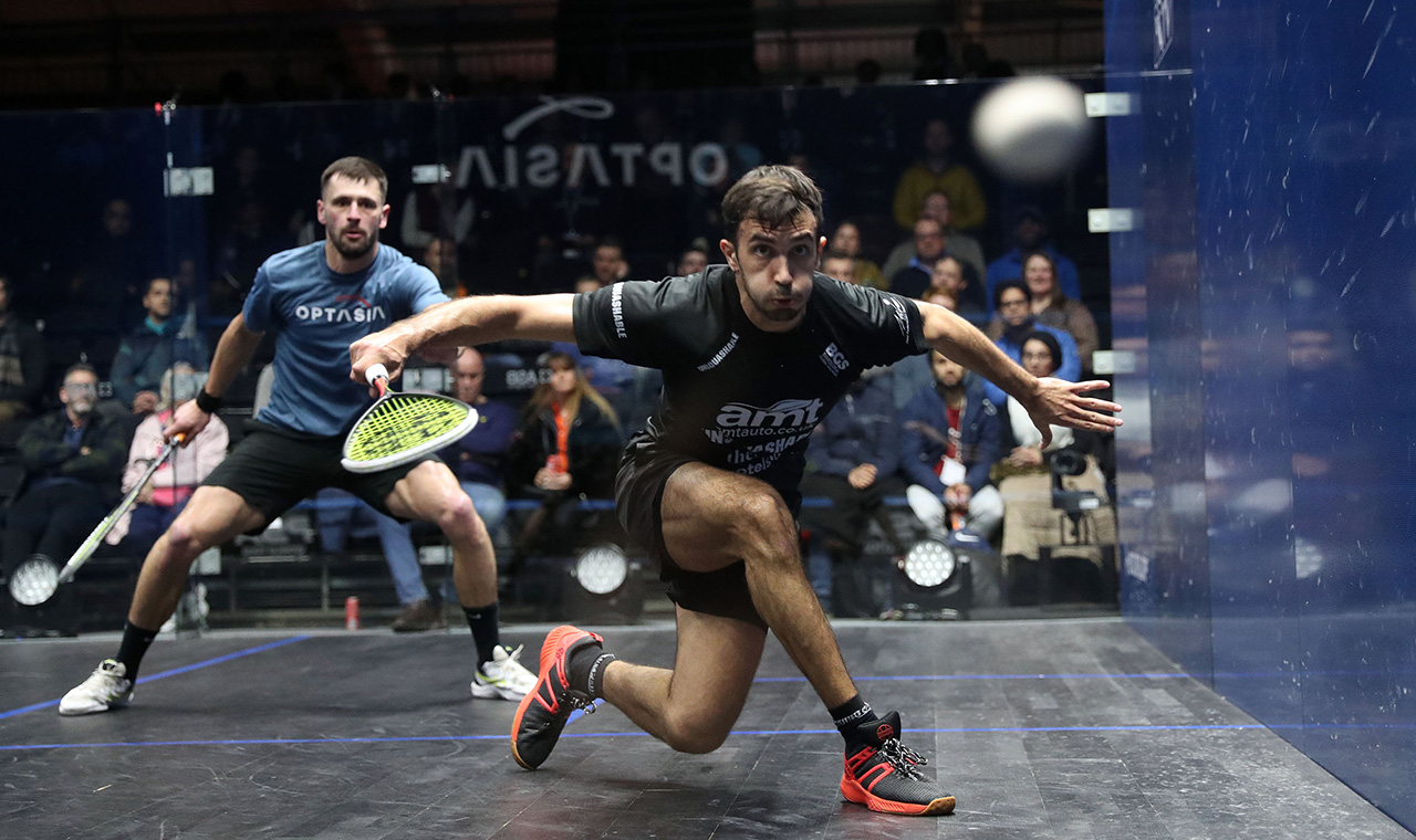 Iker Pajares on the PSA Squash Tour